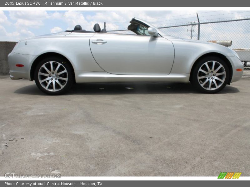 Millennium Silver Metallic / Black 2005 Lexus SC 430