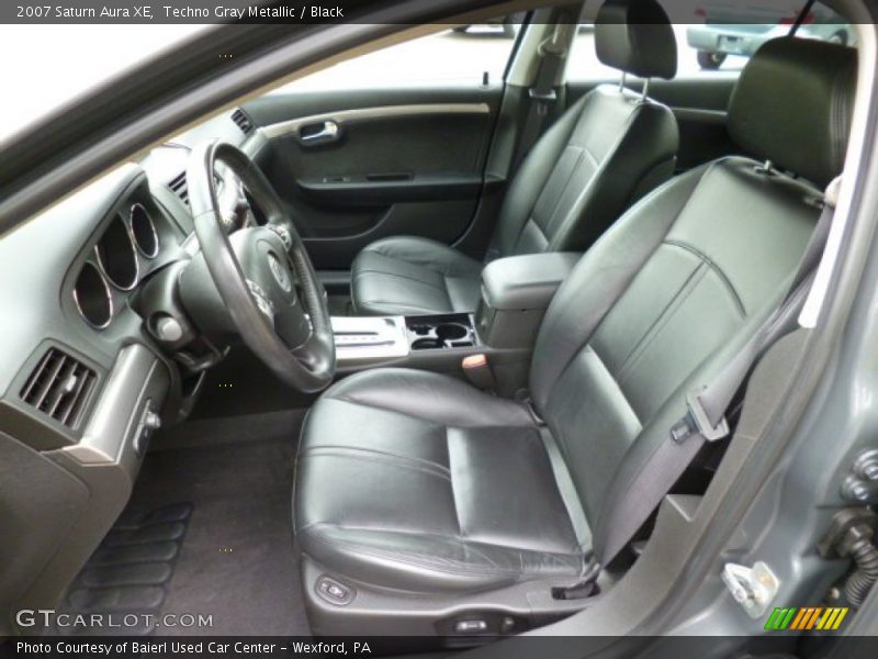 Techno Gray Metallic / Black 2007 Saturn Aura XE