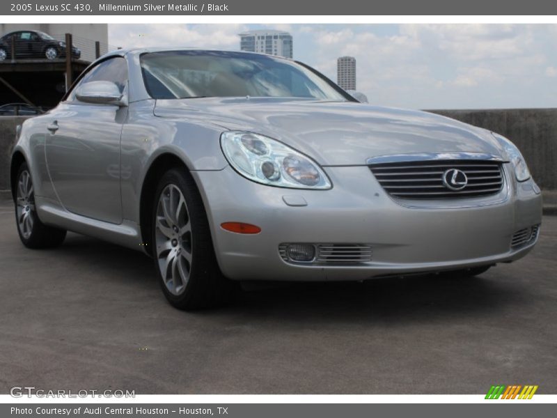 Millennium Silver Metallic / Black 2005 Lexus SC 430