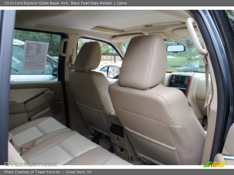 Black Pearl Slate Metallic / Camel 2010 Ford Explorer Eddie Bauer 4x4