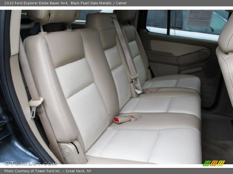 Black Pearl Slate Metallic / Camel 2010 Ford Explorer Eddie Bauer 4x4