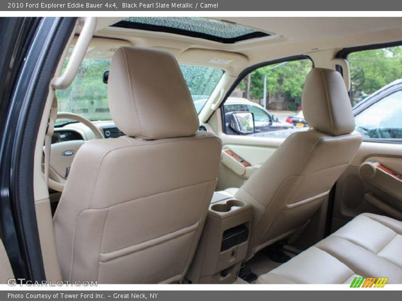 Black Pearl Slate Metallic / Camel 2010 Ford Explorer Eddie Bauer 4x4