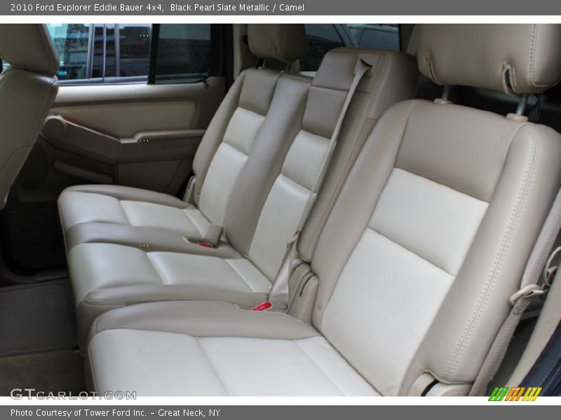Black Pearl Slate Metallic / Camel 2010 Ford Explorer Eddie Bauer 4x4