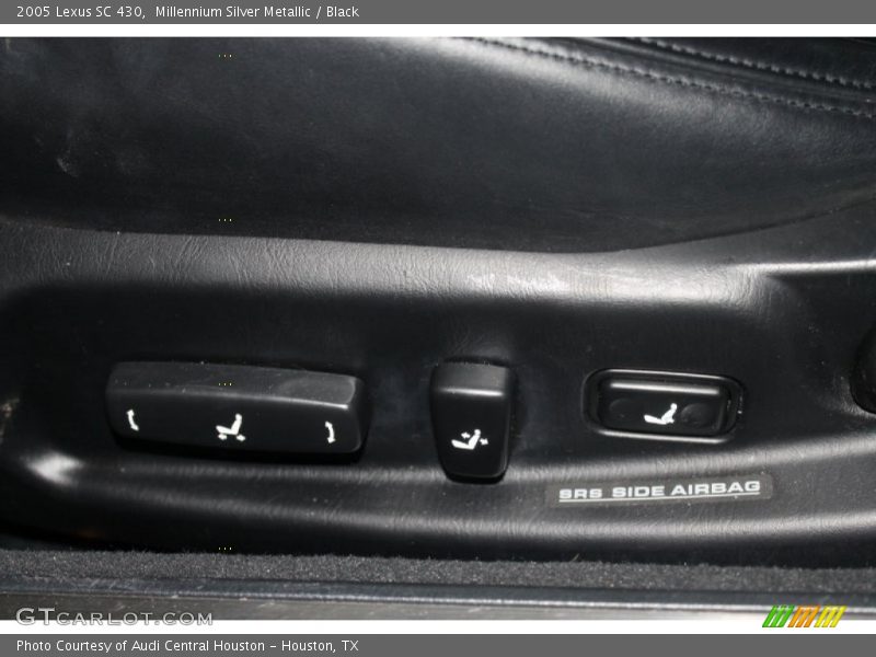 Millennium Silver Metallic / Black 2005 Lexus SC 430