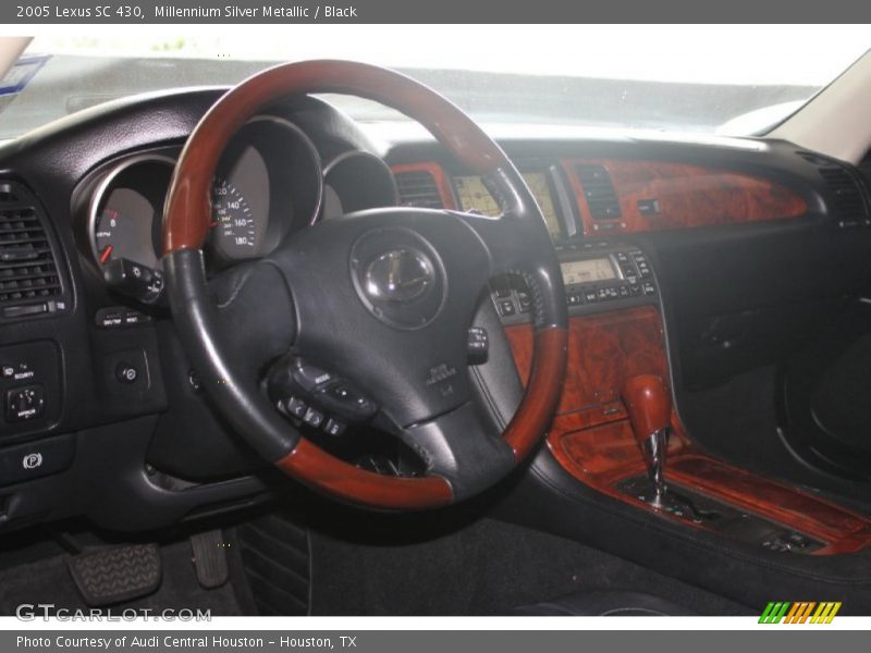 Millennium Silver Metallic / Black 2005 Lexus SC 430