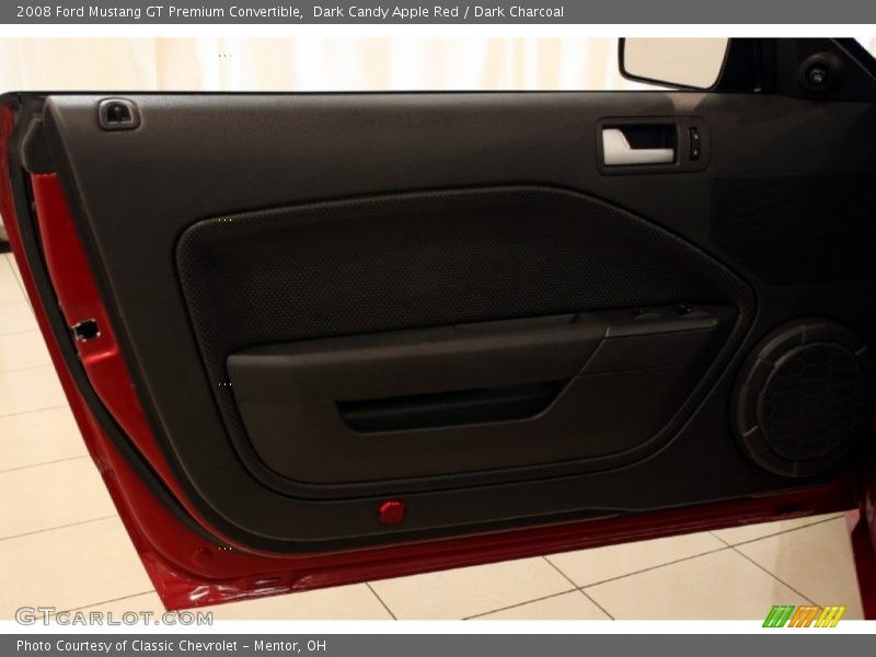 Dark Candy Apple Red / Dark Charcoal 2008 Ford Mustang GT Premium Convertible