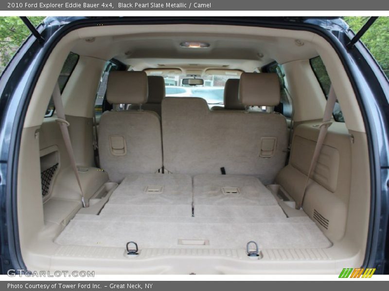 Black Pearl Slate Metallic / Camel 2010 Ford Explorer Eddie Bauer 4x4
