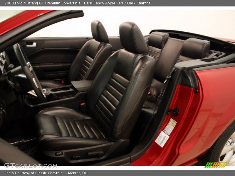 Front Seat of 2008 Mustang GT Premium Convertible