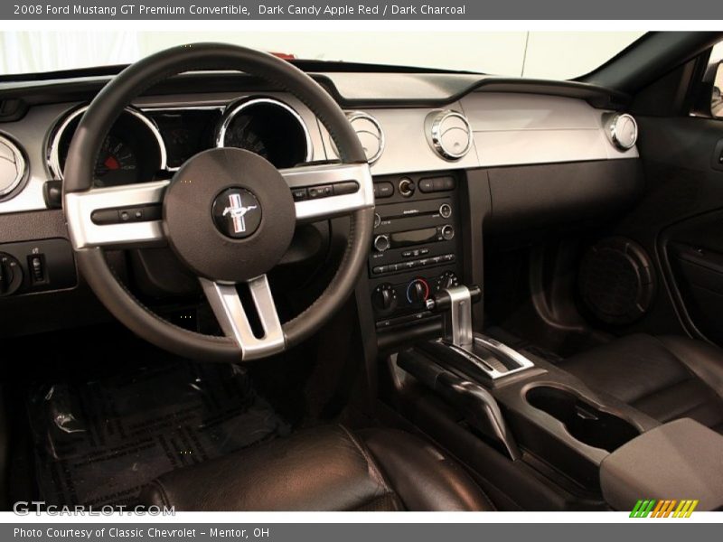 Dashboard of 2008 Mustang GT Premium Convertible