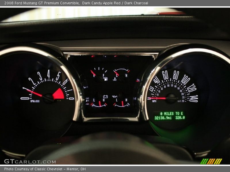  2008 Mustang GT Premium Convertible GT Premium Convertible Gauges