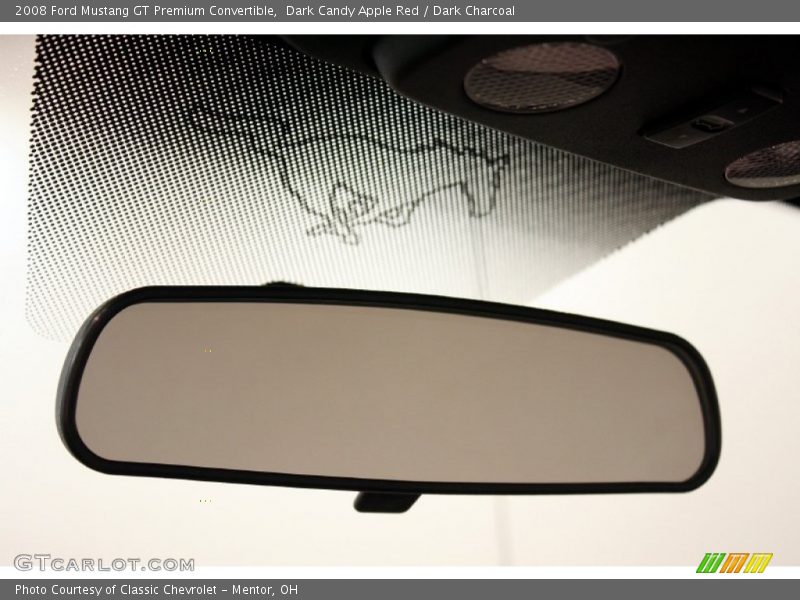 Dark Candy Apple Red / Dark Charcoal 2008 Ford Mustang GT Premium Convertible