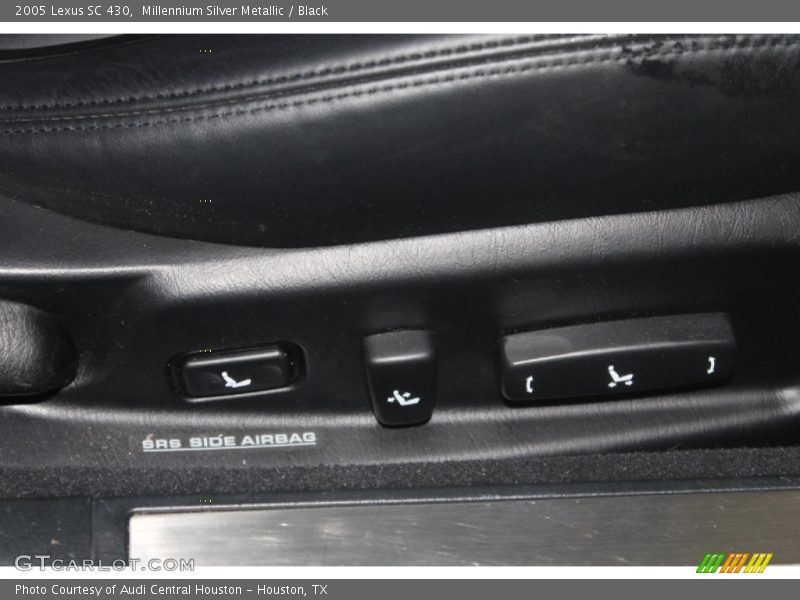 Millennium Silver Metallic / Black 2005 Lexus SC 430