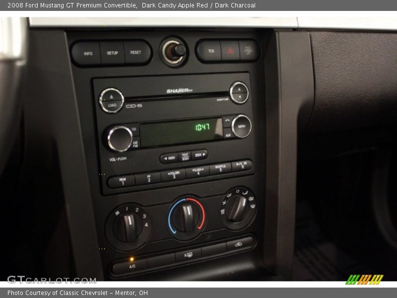 Dark Candy Apple Red / Dark Charcoal 2008 Ford Mustang GT Premium Convertible