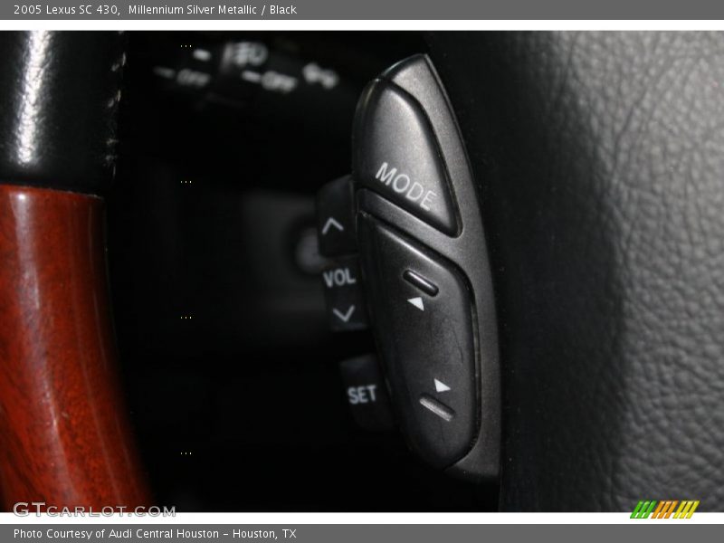 Millennium Silver Metallic / Black 2005 Lexus SC 430