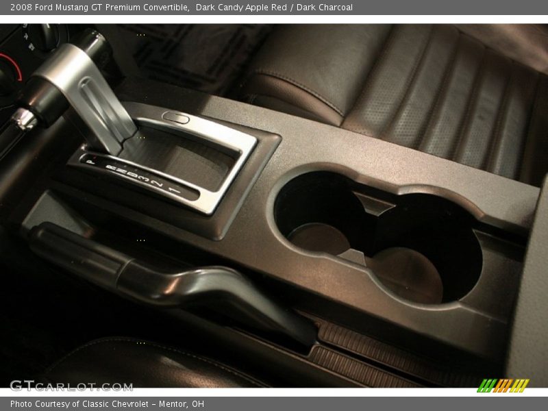 Dark Candy Apple Red / Dark Charcoal 2008 Ford Mustang GT Premium Convertible