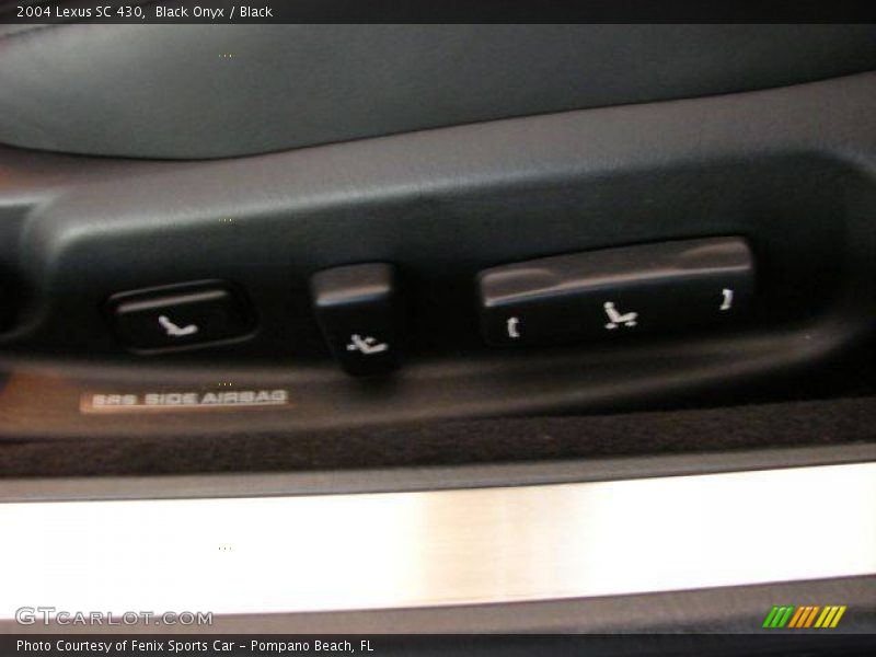 Black Onyx / Black 2004 Lexus SC 430