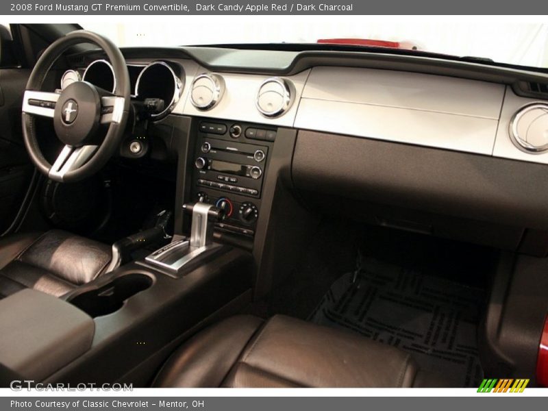 Dashboard of 2008 Mustang GT Premium Convertible