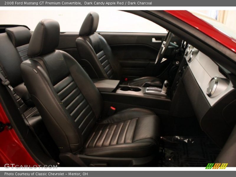 Front Seat of 2008 Mustang GT Premium Convertible