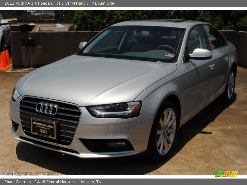 Ice Silver Metallic / Titanium Gray 2013 Audi A4 2.0T Sedan