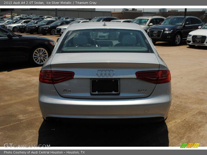 Ice Silver Metallic / Titanium Gray 2013 Audi A4 2.0T Sedan