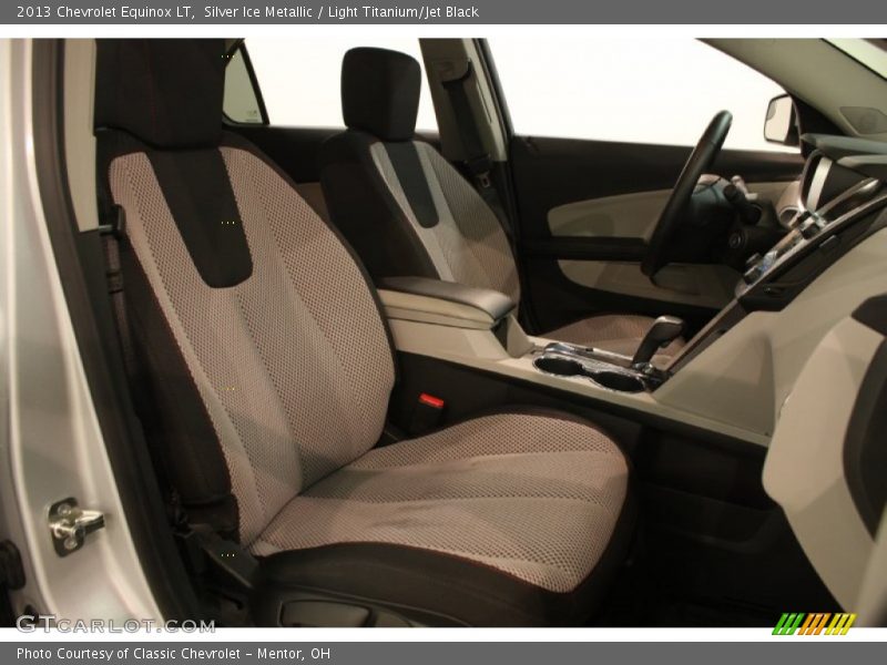Silver Ice Metallic / Light Titanium/Jet Black 2013 Chevrolet Equinox LT