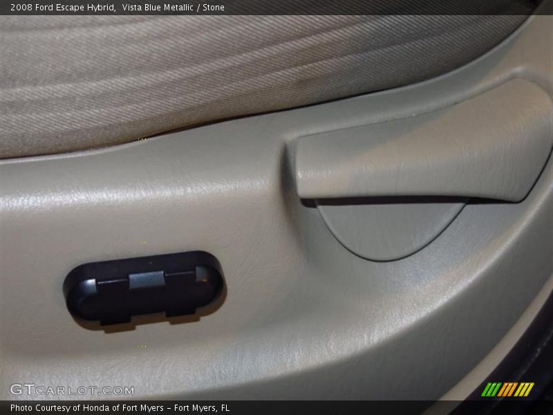 Vista Blue Metallic / Stone 2008 Ford Escape Hybrid