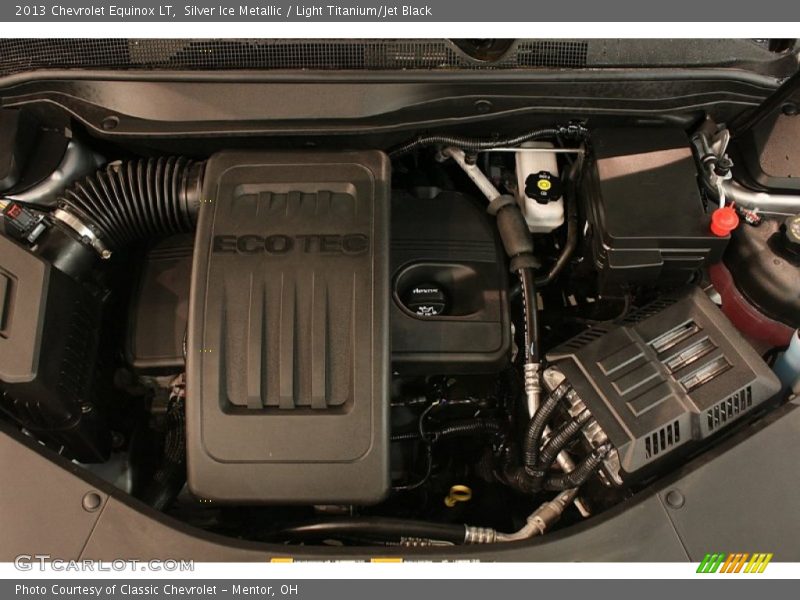 Silver Ice Metallic / Light Titanium/Jet Black 2013 Chevrolet Equinox LT