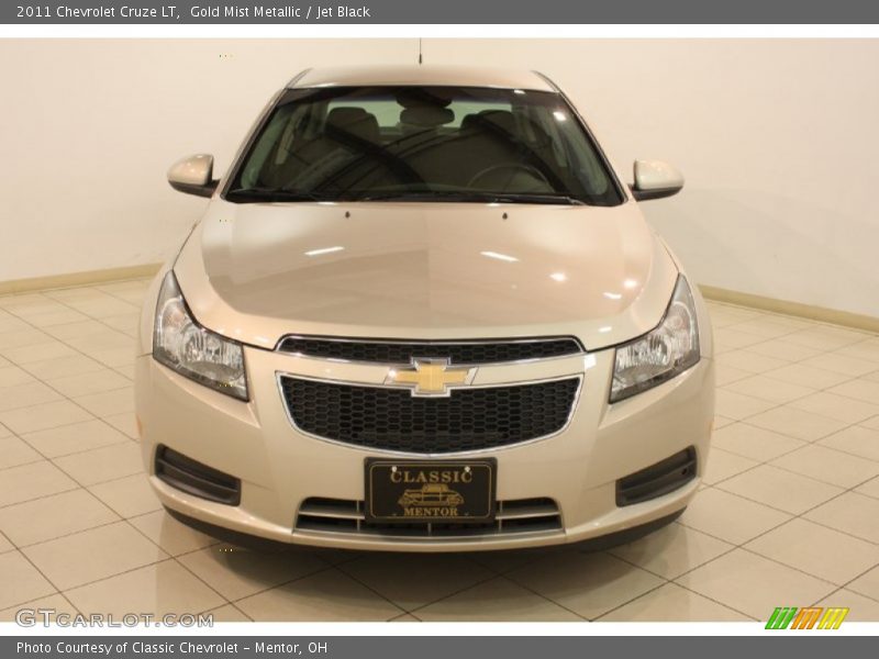 Gold Mist Metallic / Jet Black 2011 Chevrolet Cruze LT