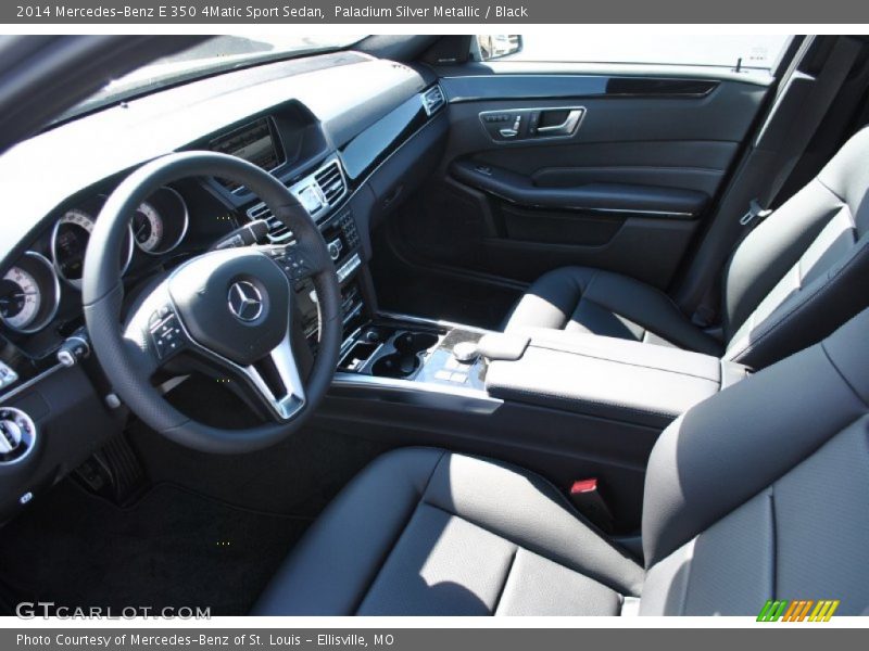  2014 E 350 4Matic Sport Sedan Black Interior