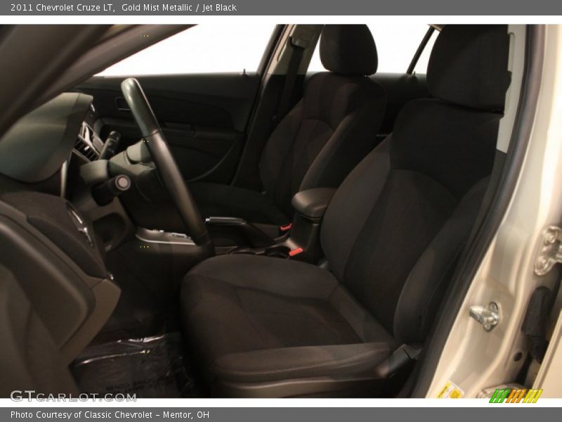 Gold Mist Metallic / Jet Black 2011 Chevrolet Cruze LT