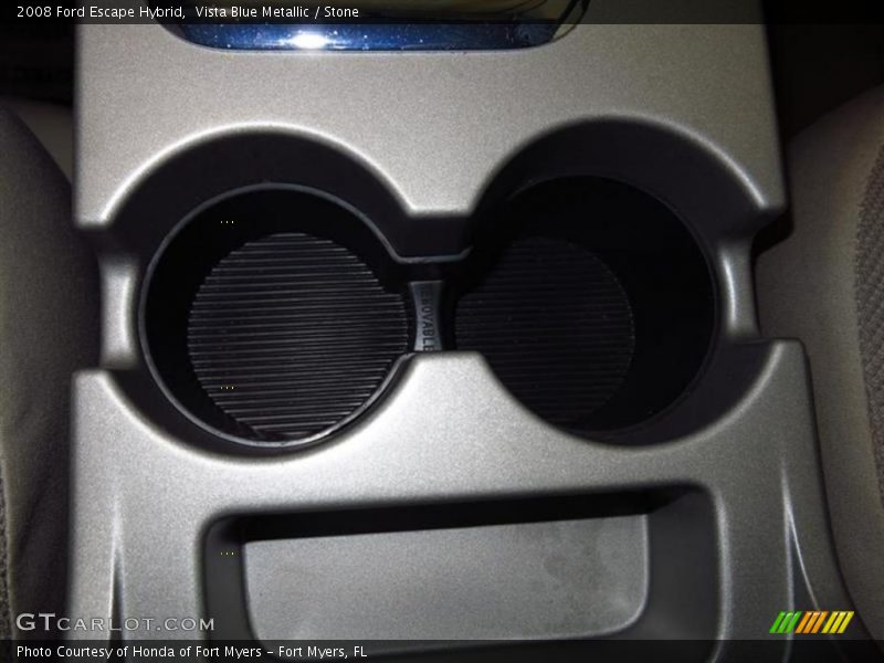 Vista Blue Metallic / Stone 2008 Ford Escape Hybrid