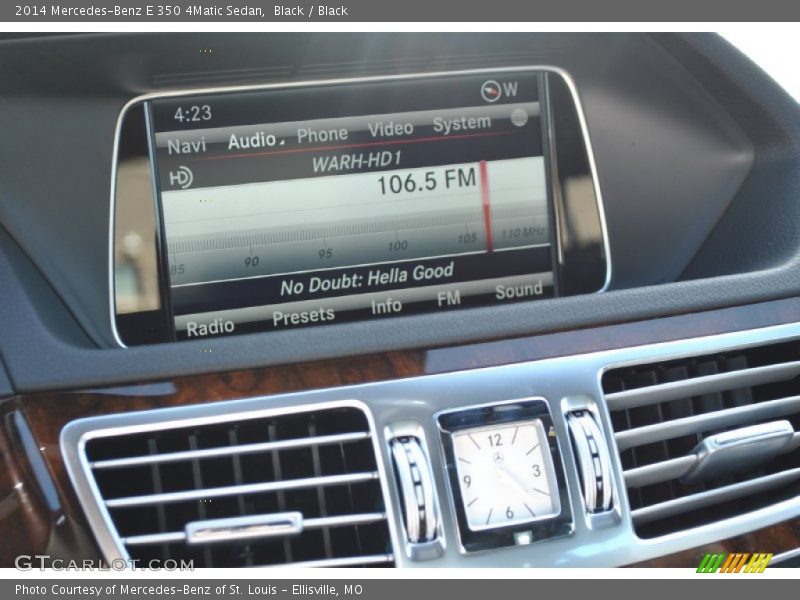 Black / Black 2014 Mercedes-Benz E 350 4Matic Sedan