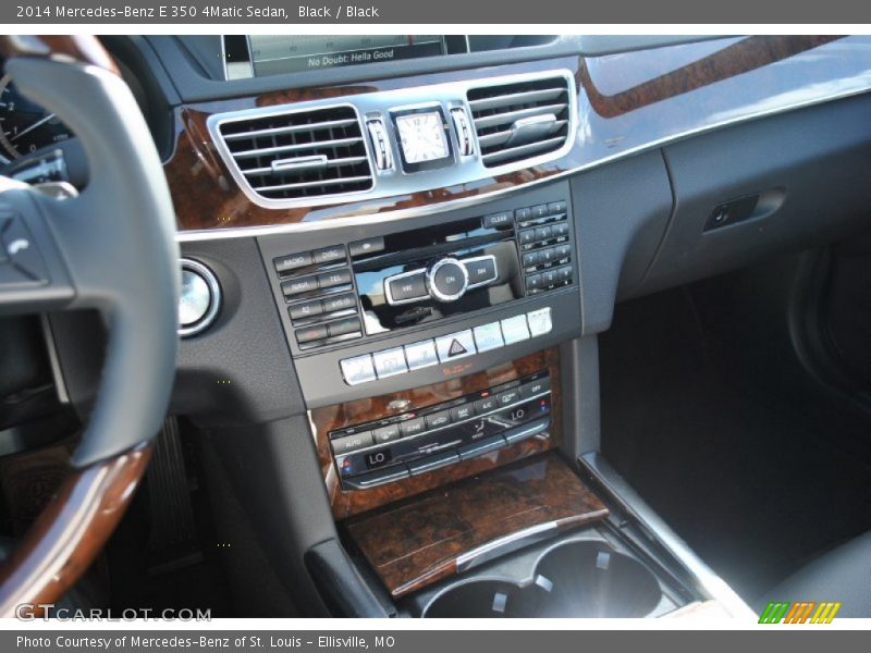 Black / Black 2014 Mercedes-Benz E 350 4Matic Sedan