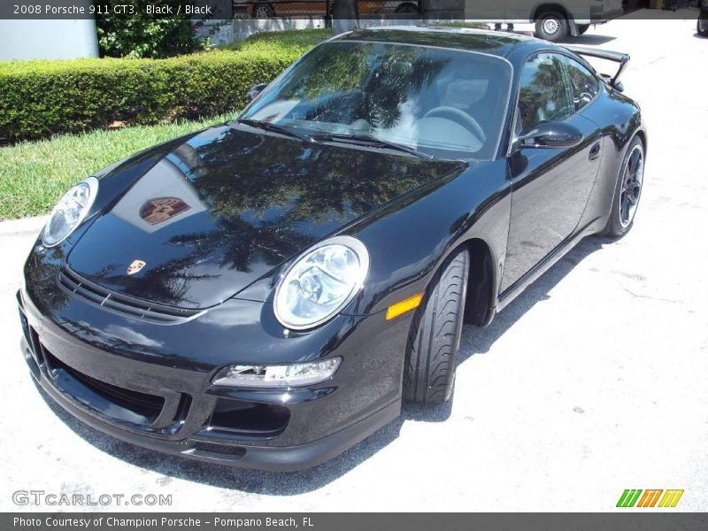 Black / Black 2008 Porsche 911 GT3