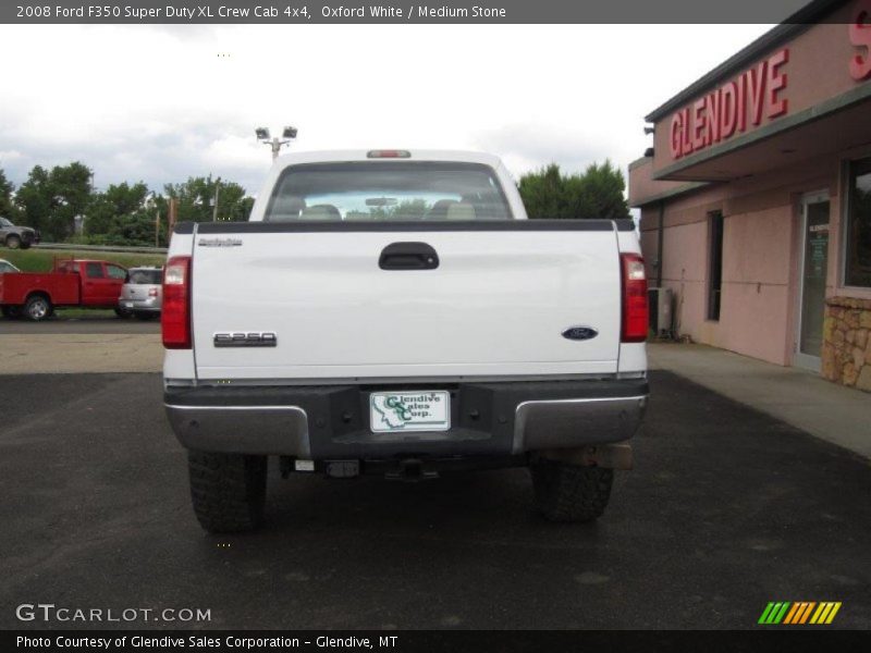 Oxford White / Medium Stone 2008 Ford F350 Super Duty XL Crew Cab 4x4