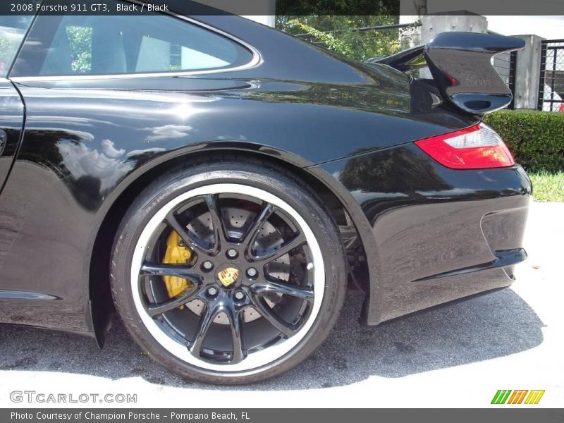 Black / Black 2008 Porsche 911 GT3