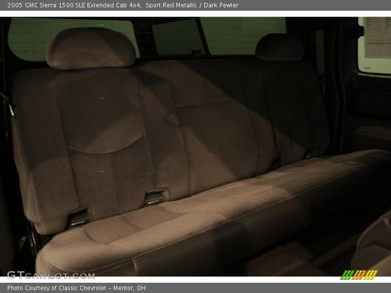 Sport Red Metallic / Dark Pewter 2005 GMC Sierra 1500 SLE Extended Cab 4x4