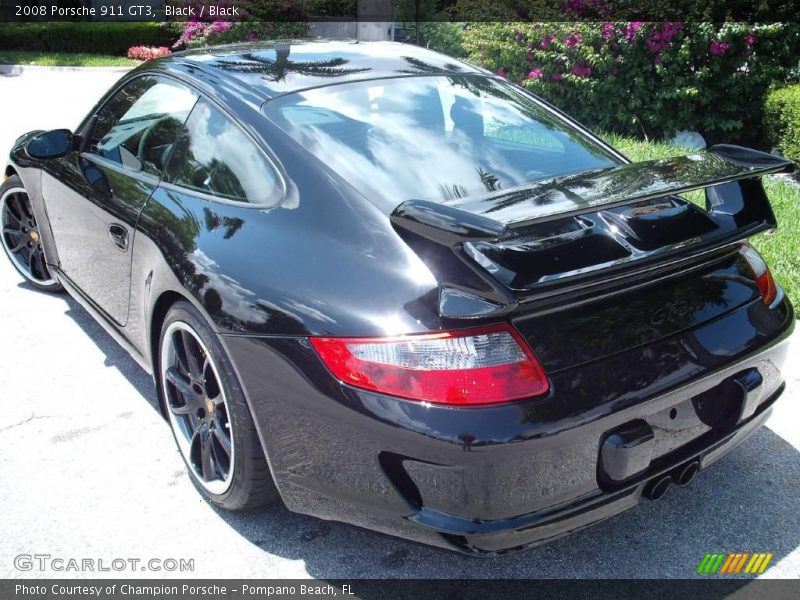 Black / Black 2008 Porsche 911 GT3