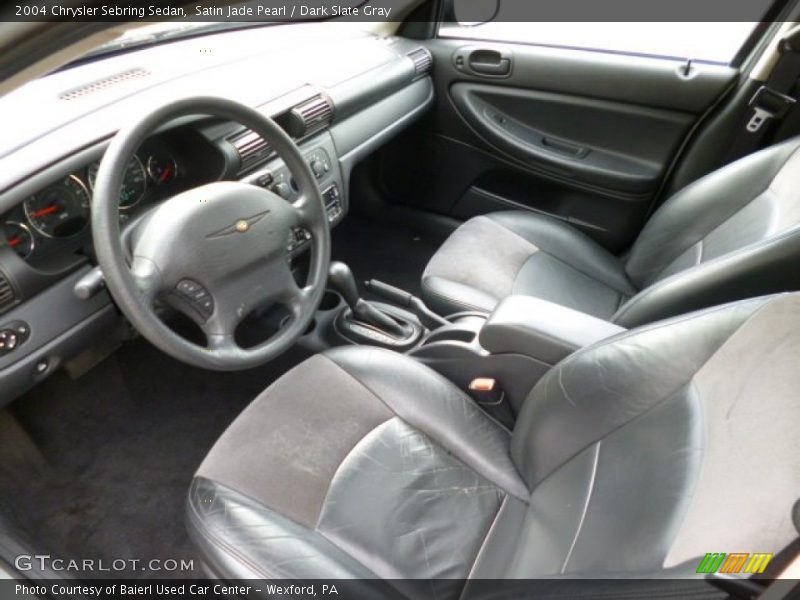 Dark Slate Gray Interior - 2004 Sebring Sedan 