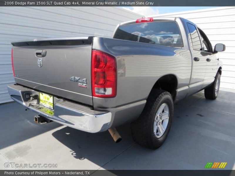 Mineral Gray Metallic / Medium Slate Gray 2006 Dodge Ram 1500 SLT Quad Cab 4x4