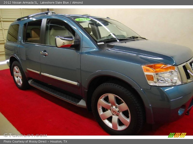 Lakeshore Slate Blue / Almond 2012 Nissan Armada SL