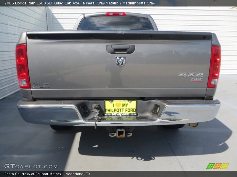 Mineral Gray Metallic / Medium Slate Gray 2006 Dodge Ram 1500 SLT Quad Cab 4x4