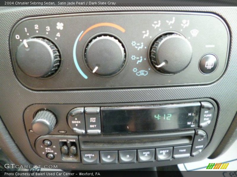 Controls of 2004 Sebring Sedan