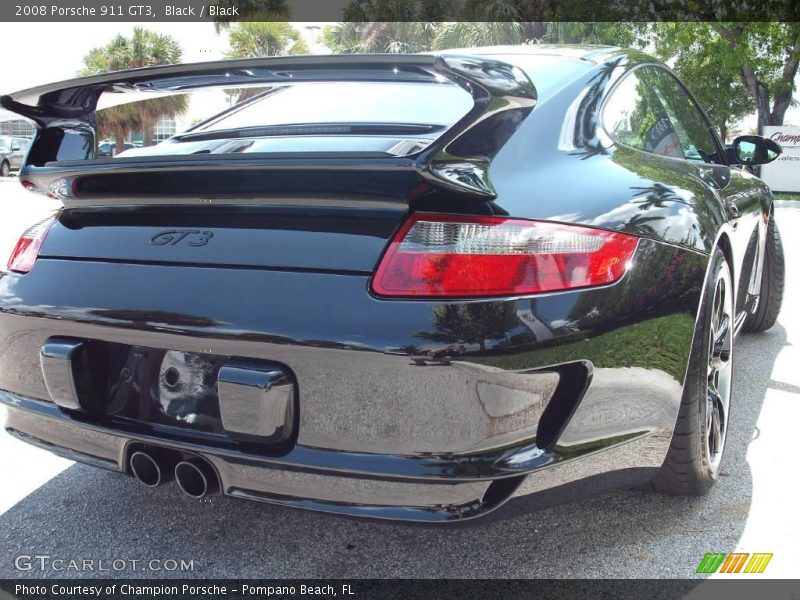 Black / Black 2008 Porsche 911 GT3