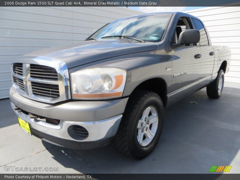 Mineral Gray Metallic / Medium Slate Gray 2006 Dodge Ram 1500 SLT Quad Cab 4x4