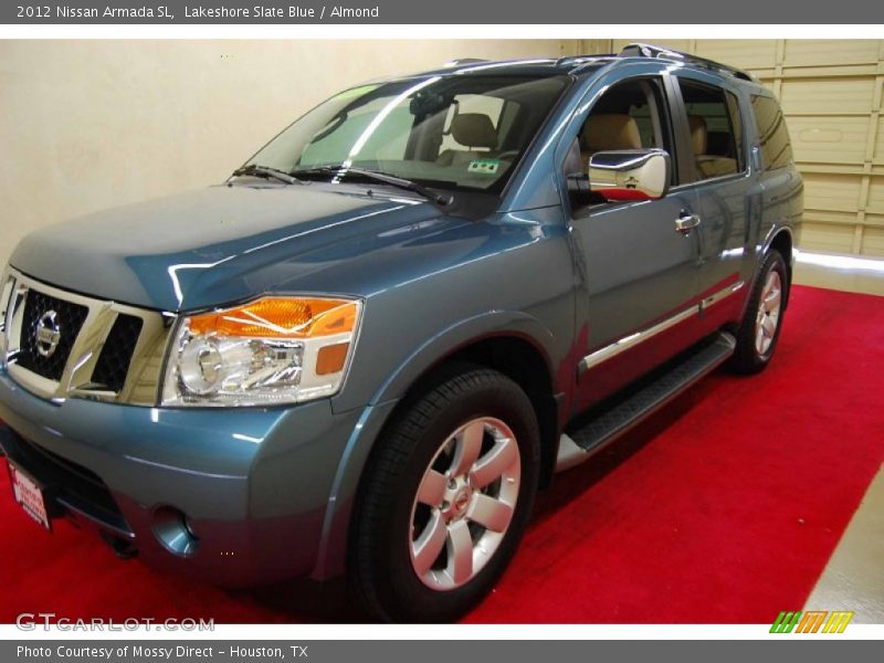 Lakeshore Slate Blue / Almond 2012 Nissan Armada SL