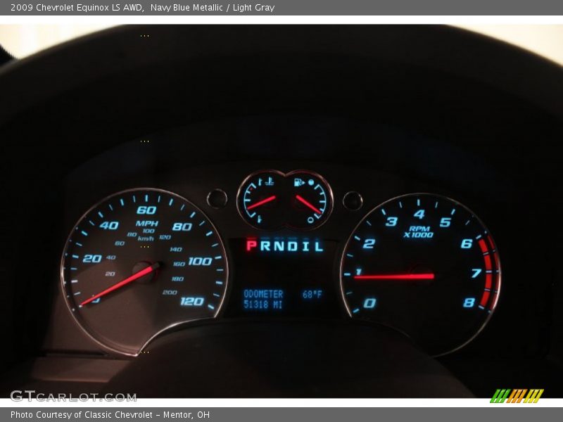  2009 Equinox LS AWD LS AWD Gauges