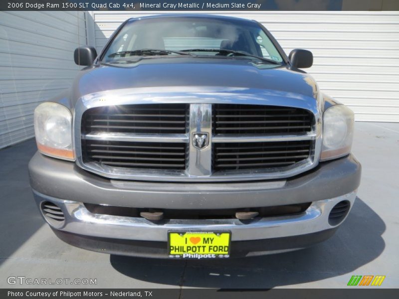 Mineral Gray Metallic / Medium Slate Gray 2006 Dodge Ram 1500 SLT Quad Cab 4x4