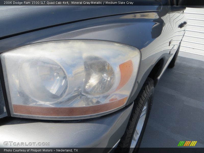 Mineral Gray Metallic / Medium Slate Gray 2006 Dodge Ram 1500 SLT Quad Cab 4x4