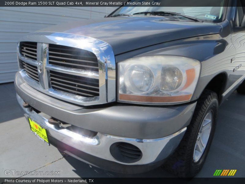 Mineral Gray Metallic / Medium Slate Gray 2006 Dodge Ram 1500 SLT Quad Cab 4x4